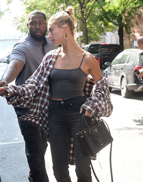 hailey bieber bag|hailey bieber caroline bag.